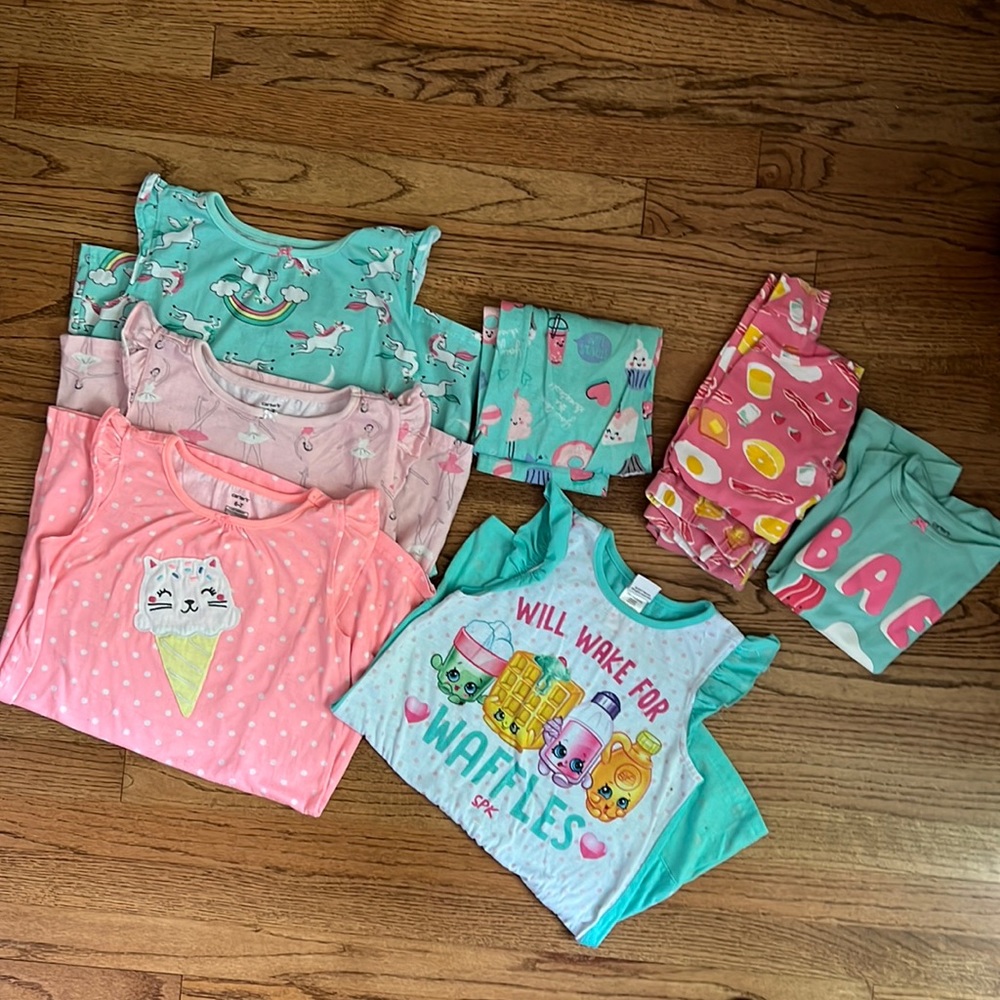 PAJAMA BUNDLE!!!  Girls size 6